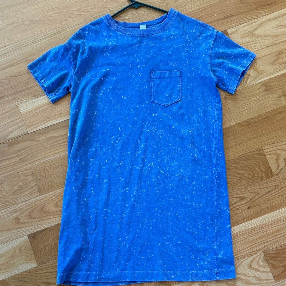 Old Navy Blue T-Shirt Dress
